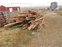 Pile of Used Lumber
