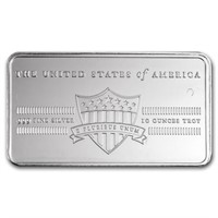 10 Ounce - .999  The United States of America Bar