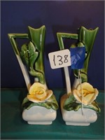 2 Decorative Vases