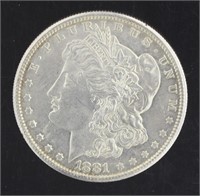 1881 San Fransisco BU Morgan Silver Dollar