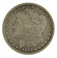 1891 Carson City Morgan Silver Dollar *Key Date