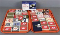 37 Vintage Playing Cards & Shufflers