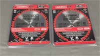 2x 10" Saw Blades 40 & 50 Tooth New