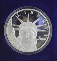1 Ounce - .999 Fine Silver Liberty Eagle Proof