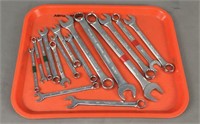 16 Assorted Wrenches 14 Sae & 2 Metric