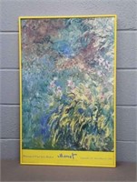 Framed Boston Museum Monet Poster