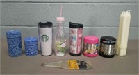 Mugs, Candles And More.  Starbucks And More