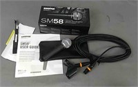 Shure Sm58 Microphone & Cord Lot 2/4