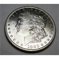 1883 O BU Morgan Silver Dollar