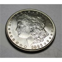 1886 P BU Morgan Silver Dollar