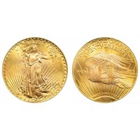 1928 BU Grade $20 Gold Saint Gaudens