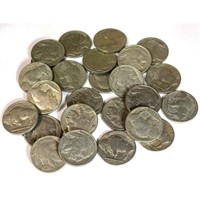 (25) Readable Date Buffalo Nickels