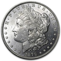1879 P BU Morgan Silver Dollar