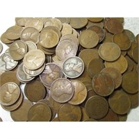 (400) Mixed Date Lincoln Wheat Cents