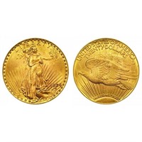 1924 $20 Gold Double Eagle Saint Gaudens