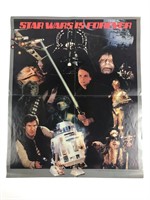 Return Of The Jedi Fan Club Reversible Poster 1984