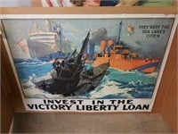 INVEST IN VICTORY LIBERTY LOAN POSTER