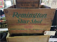 REMINGTON WOOD AMMO BOX