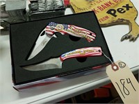 KENTUCKY CUTLER KEEP AMERICA GREAT KNIFE SET