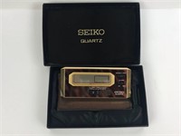 Vintage Seiko Digital Travel Alarm Clock Quartz