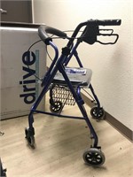 Drive Rolling Walker With Basket & Box