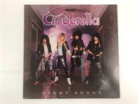 Cinderella Night Songs Vinyl Record 1986