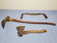 Antique wood working tools