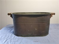 Antique Copper Boiler Tub