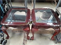Glass Top End Tables