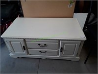 Coffee Table with 2 Pull out Drawers 2 Door Storag