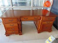 Carved Wooden Desk
