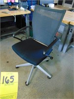 Webbed Office Chair on Wheels