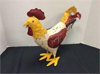 Cool Metal Rooster Outdoor / Indoor Decor