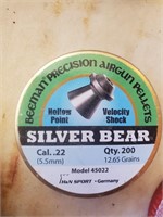 Silver Bear .22 Cal Pellets