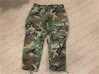 XL Camo Lightweight Hunting Pants, Good Condition