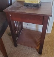Small Wooden Accent Table