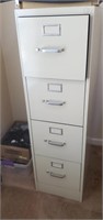 4 Drawer Metal File Cabinet, Non- Locking