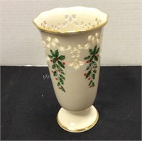 Lenox Mistletoe Vase