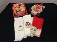 Egglettes, Dessert Kit & Christmas Towels