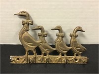 Brass Goose Key / Necklace Holder