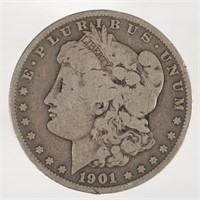 1901-s Morgan Silver Dollar (Better Date)