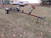 Calkins Single axle boat trailer