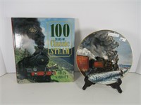 100 YEARS OF CLASSIC STEAM BOOK & PLATE
