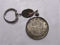 1965 SILVER DOLLAR CHARM