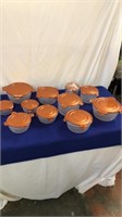 New Plastic Food Storage Containers Set of 11