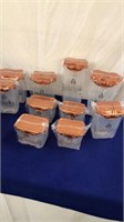Lock & Lock Storage Containers Large Lot