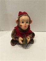 Battery operated musical monkey with symbols