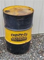 Cen-pe-co central petroleum co 55gal advertising