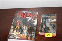 2 BOOKS NORTH FROM ROAM AND THE GREAT HUNT