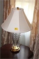 WATERFORD TABLE LAMP 15” WITH SHADE ITS 27”